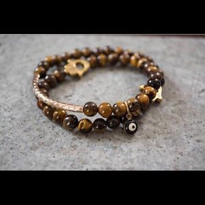 Tigers Eye Wrap Bracelet